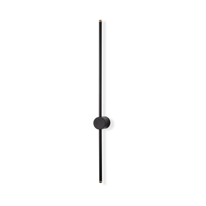 Opviq Sword - 13484 Lámpara de pared negra de metal